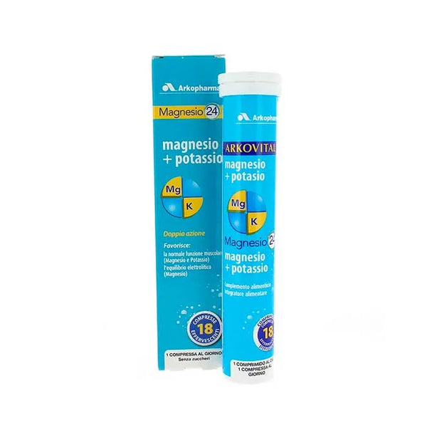 Arkopharma Arkovital Magnésium Potassium 18 Comprimés Effervescents - Batty Beauty