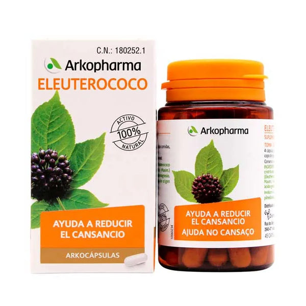 Arkopharma Arkocápsulas Eleutherococcus 45 Capsules - Batty Beauty