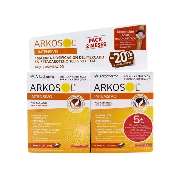 Arkopharma Arkosol Intensiv 30 Perlen x 2 Einheiten - Batty Beauty