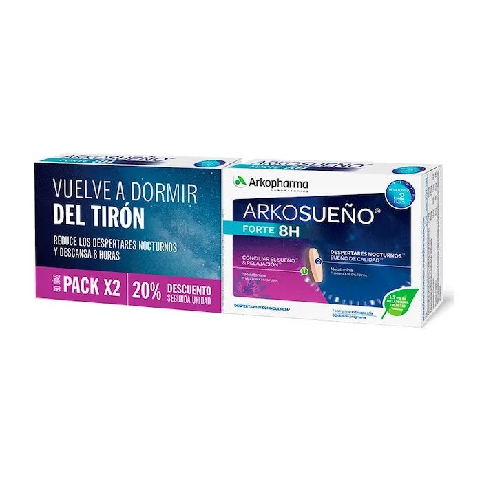 Arkopharma Arkorelax Sleep Cronoliberac 30 Comprimés 2 Unités