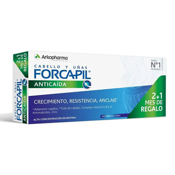 Arkopharma Arkoharma Forcapil Anti-Chute de Cheveux 90 Capsules - Batty Beauty