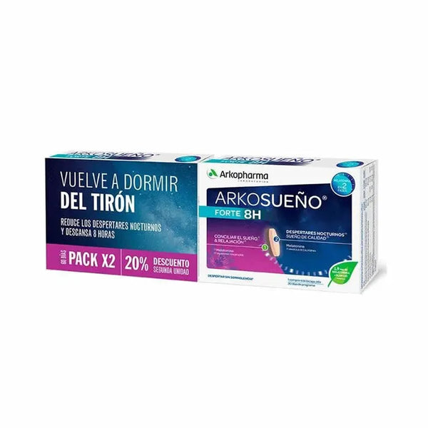 Arkopharma Arkorelax Sommeil Forte Duplo 30 Comprimés - Batty Beauty