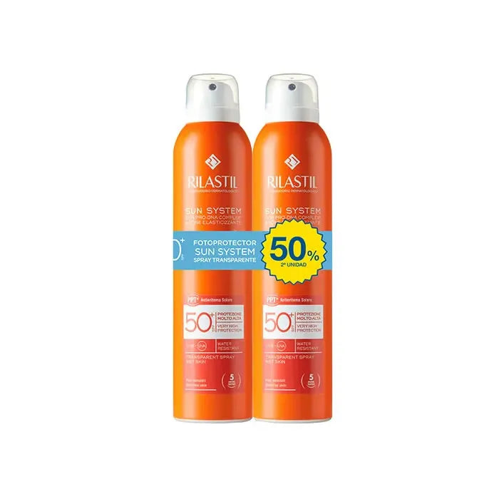 Rilastil Sun System Spray Toucher Sec Spf50 2x200ml