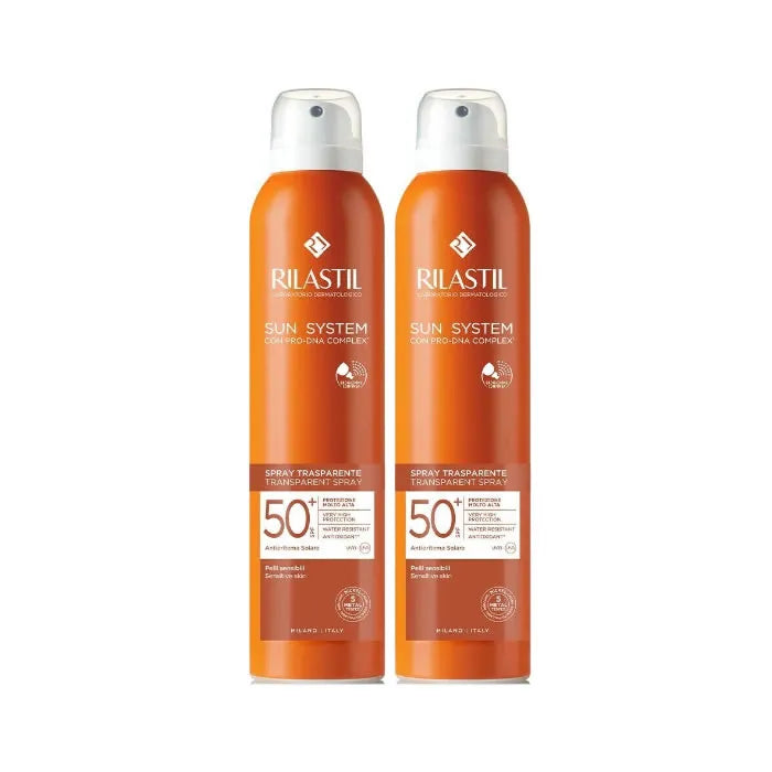 Rilastil Sun System Transparent Spf50+ Duplo