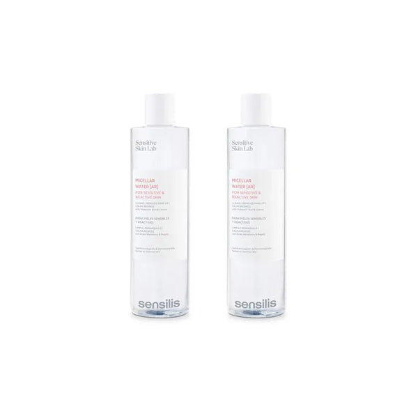 Sensilis Eau Micellaire AR Peaux Sensibles Et Réactives 2x400ml - Batty Beauty