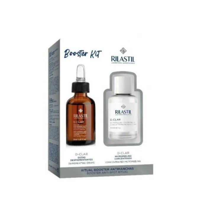 Rilastil Ritual Booster Anti-taches D-Clar Drops +D-Clar Micropeeling Concentrate Set 2 Pieces