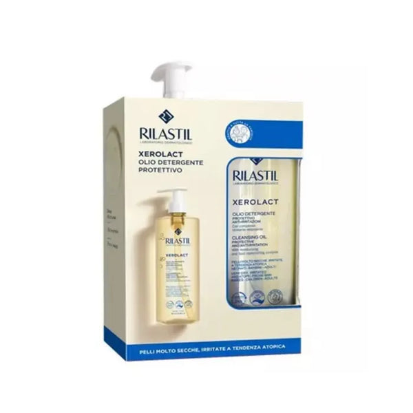 Rilastil Xerolact Oil Set 2 Pieces 2x750ml - Batty Beauty