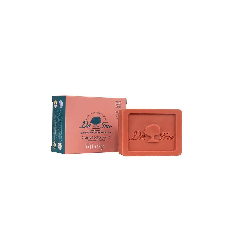 Dr. Tree Fortaleza Shampooing solide 2 en 1/