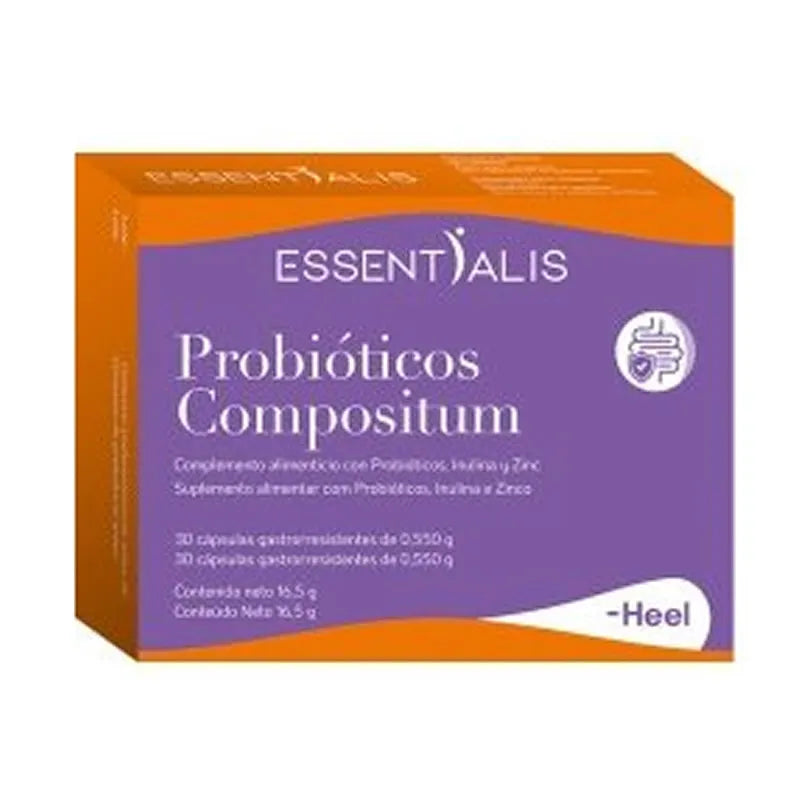 Heel Essentialis Heel Probiotiques Compositum 30 Capsules