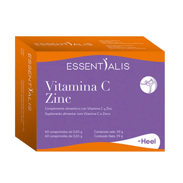 Heel Essentialis Vitamine C Zinc 60 Comprimés - Batty Beauty