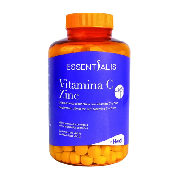 Heel Essentialis Vitamine C Zinc 400 Comprimés - Batty Beauty