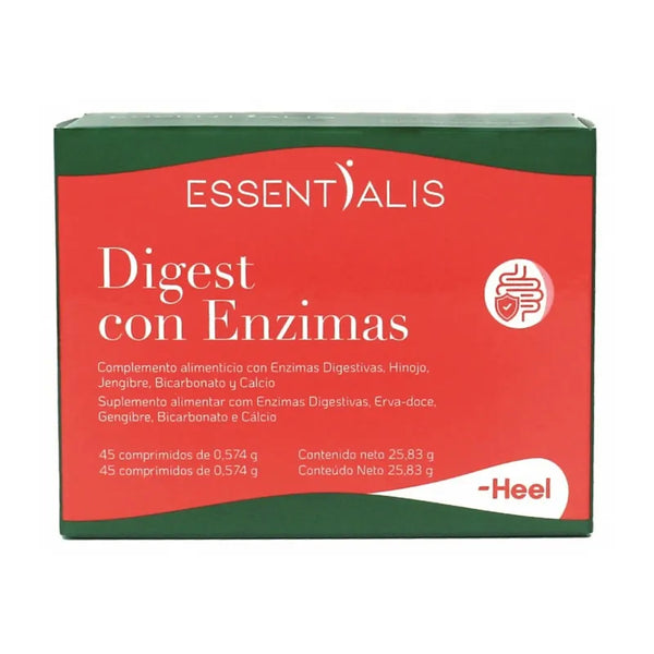 Heel Essentialis Digest Avec Enzymes 45 Comprimés - Batty Beauty