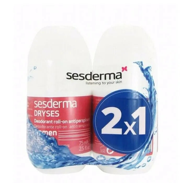Sesderma Pack Dryses Deodorant Antiperspirant Roll On For Women