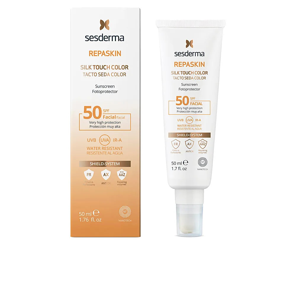Sesderma Photoprotecteur Sesderma Spf 50 Facial Touch Soie Couleur