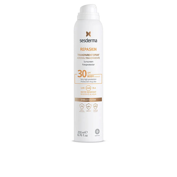 Sesderma Repaskin Transparent 30 Photoprotecteur De Pulvérisation 200ml - Batty Beauty