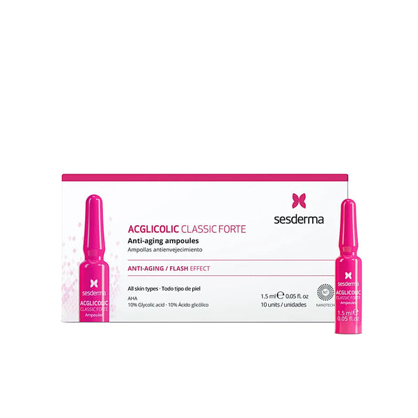 Sesderma Acglicolic Classic Forte 10 Ampoules - Batty Beauty