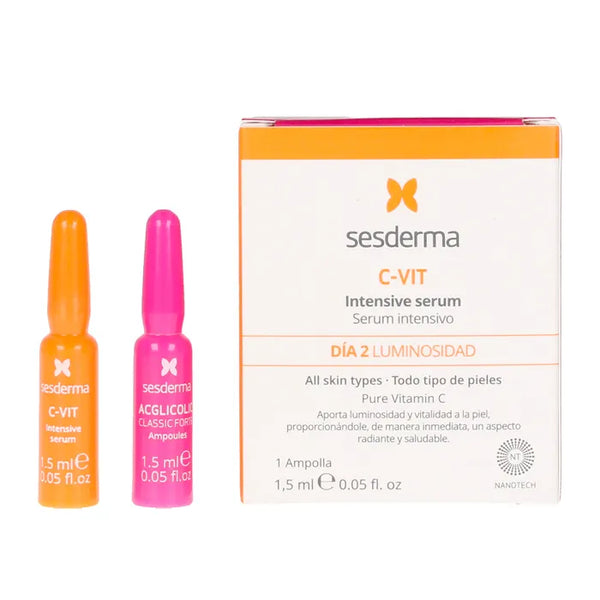 Sesderma C-VIT Flash Peeling + Traitement d'éclat - Batty Beauty