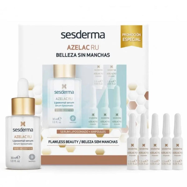 Sesderma Azelac Ru Liposome Serum +Azelac Ru Ampoules Set 6 Pieces 5x1.5ml - Batty Beauty