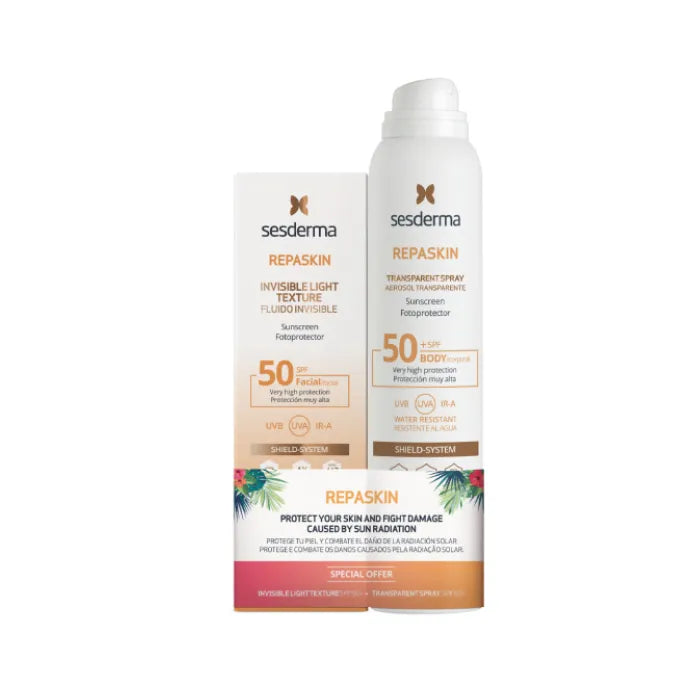 Sesderma Repaskin Invisible Fluid Spf 50+ Set 2 Pieces