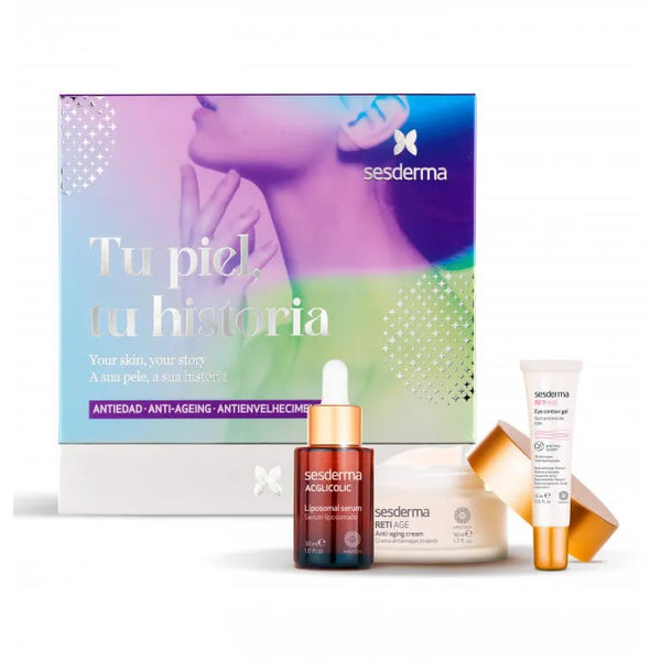 Sesderma Antiedad Acglicolic + Retiage Set 3 Pièces - Batty Beauty