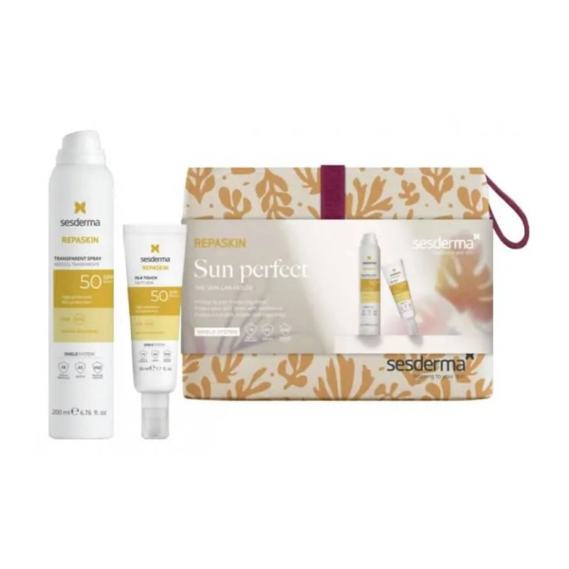 Sesderma Repaskin Toucher Soie SPF50 + Repaskin Transparent SPF50