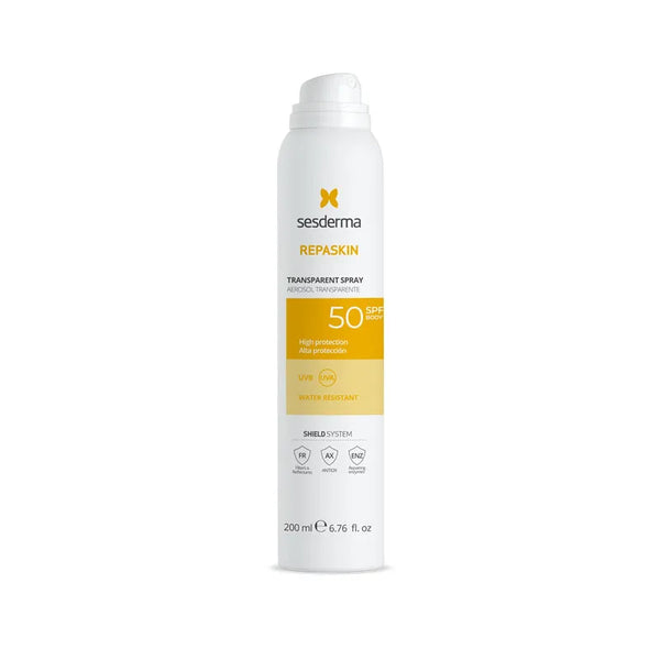 Sesderma Repaskin Aérosol Transparent Spf50 200ml - Batty Beauty