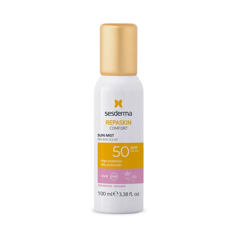 Sesderma Repaskin Confort Brume Solaire Spf50 Géranium