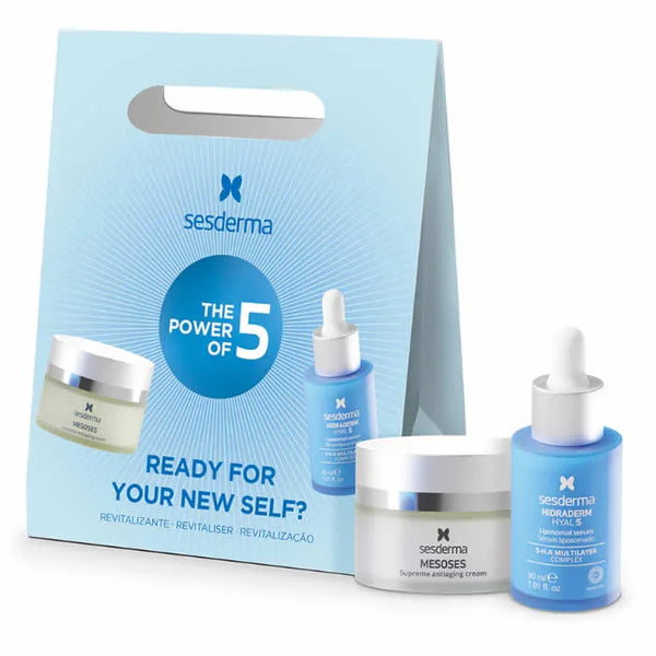 Sesderma Mesoses Supreme Antiaging Cream + Hidraderm Hyal 5 Liposomal Serum Coffret 2 Produits 30ml - Batty Beauty