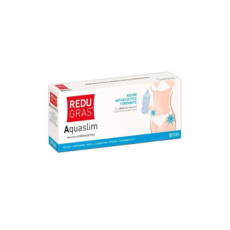 Deiters Aquaslim Redugras 20 Fioles De 10mg