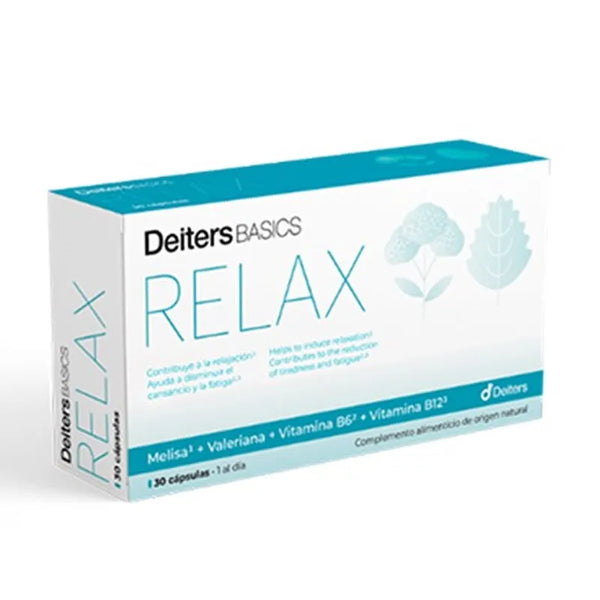 Deiters Basics Relax 30 Capsules - Batty Beauty