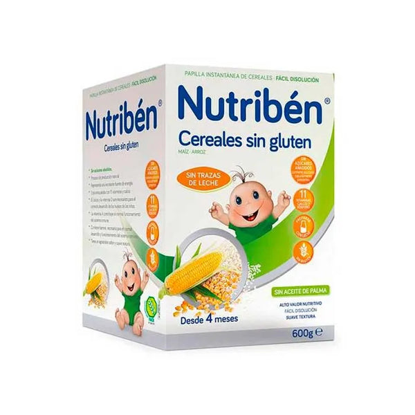 Nutriben Nutribén Céréales sans Gluten 600g - Batty Beauty