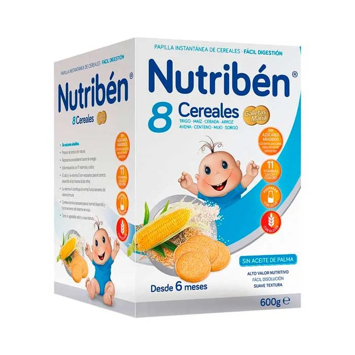 Nutriben Nutribén 8 Céréales Maria Crackers
