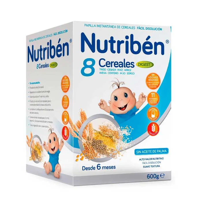 Nutriben Nutribén Papilla 8 Céréales Digest