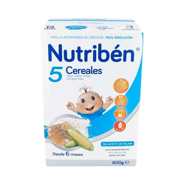 Nutriben Nutribén Céréales de Croissance avec Lait 600g - Batty Beauty