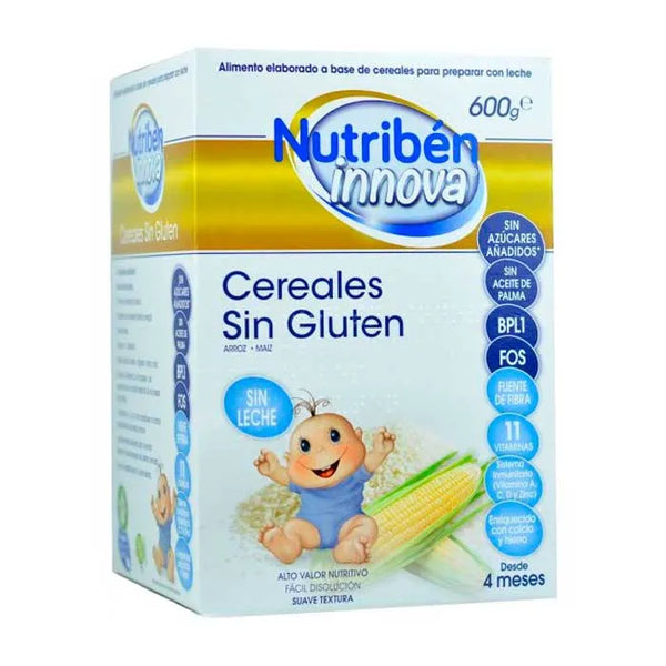Nutriben Nutribén Innova Céréales sans Gluten 600g - Batty Beauty