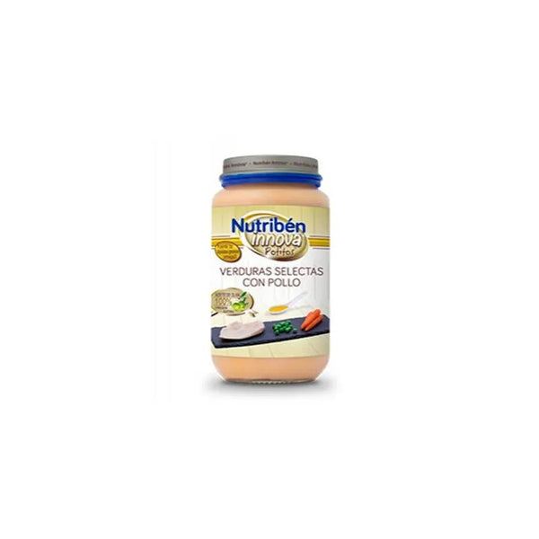 Nutriben Nutribén Innova Potito Verduras Selectas Con Pollo 250g - Batty Beauty