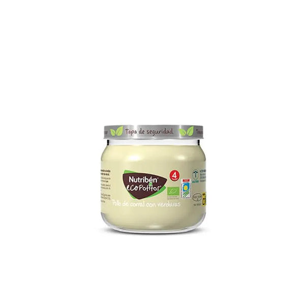 Nutriben Nutribén Ecopotito Verduras Con Pollo De Corral 120g - Batty Beauty
