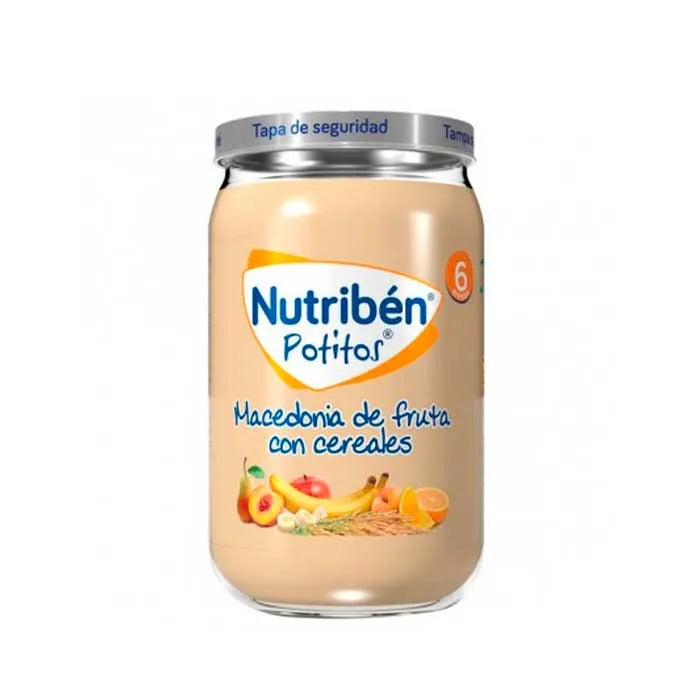 Nutriben Nutribén Potito Macédoine avec Céréales