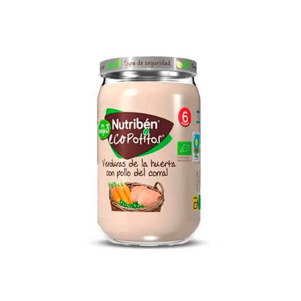 Nutriben Nutribén Ecopotito Légumes et Poulet 235g - Batty Beauty