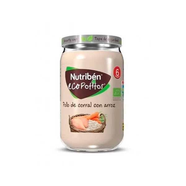 Nutriben Nutribén Ecopotito Poulet Fermier avec Riz 235g - Batty Beauty
