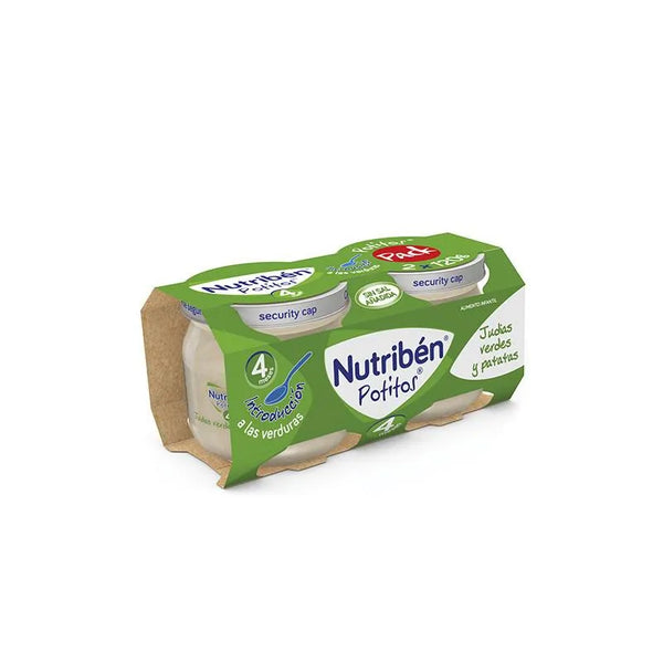 Nutriben Nutribén Potito Introducción Bipack Judías Verdes Con Patatas 2x120g - Batty Beauty