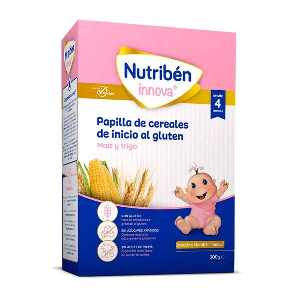 Nutriben Nutribén Papilla Cereals Céréales de Démarrage Gluten 300g - Batty Beauty