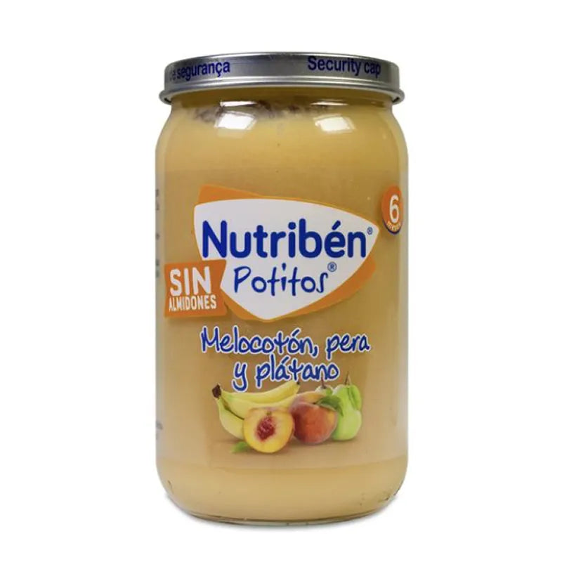 Nutriben Nutribén Pot Pêche, Poire et Banane