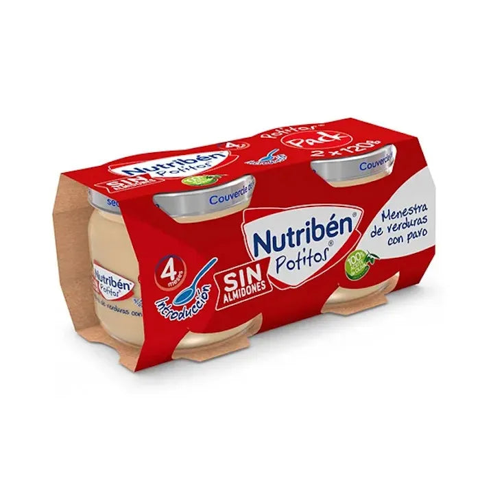 Nutriben Bipack Introduction Légumes avec Dinde
