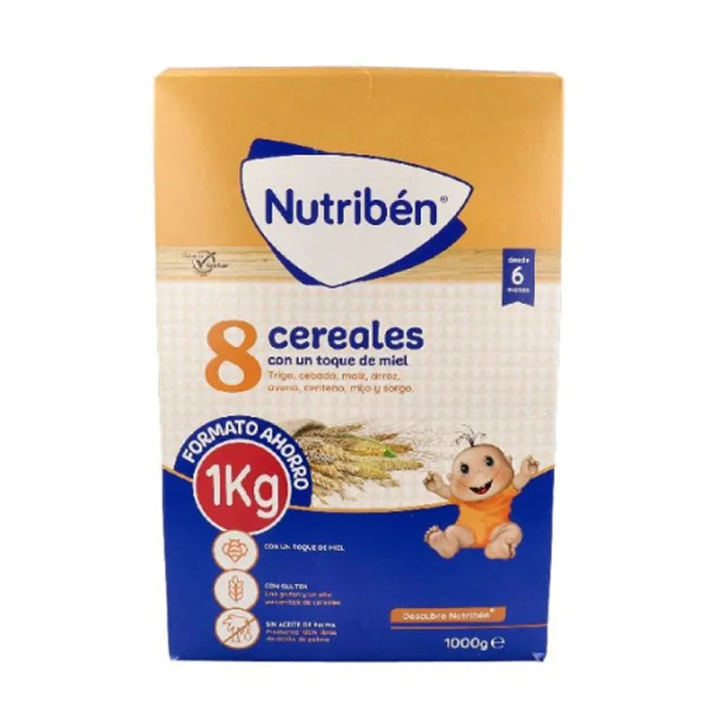 Nutriben Nutribén 8 Céréales avec Miel
