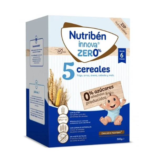 Nutriben Nutribén Innova 5 Céréales 0% 1 Boîte 500g - Batty Beauty