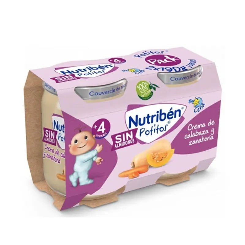 Nutriben Nutribén Pot Crème de Potiron et Carotte