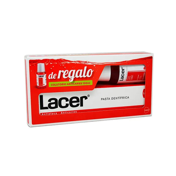 Lacer Dentifrice + Bain de Bouche 100ml - Batty Beauty