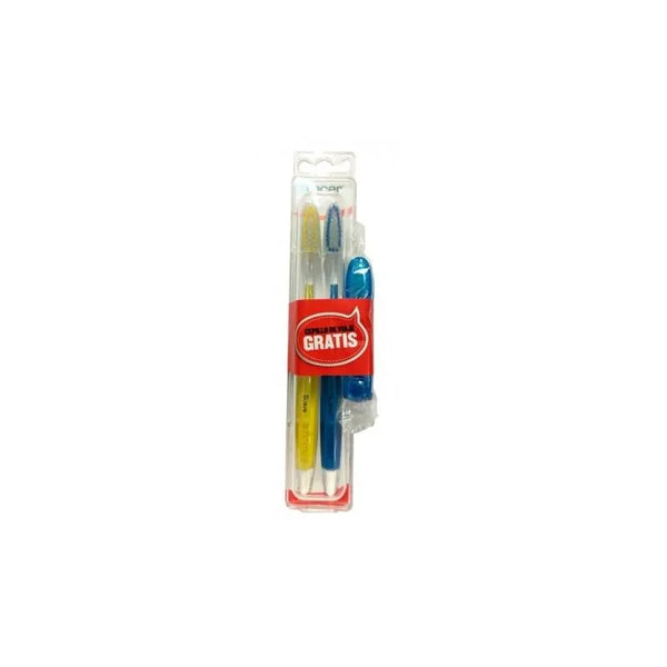 Lacer Cepillo Dental Adulto Suave 2uds 2uds - Batty Beauty