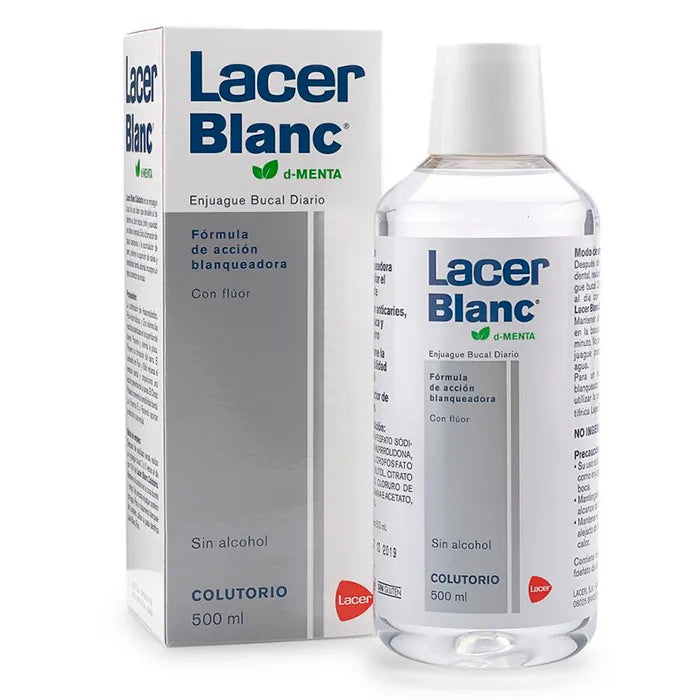 Lacer Lacerblanc bain de bouche à la menthe